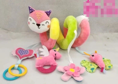 Arche de jouets en spirale pour poussette