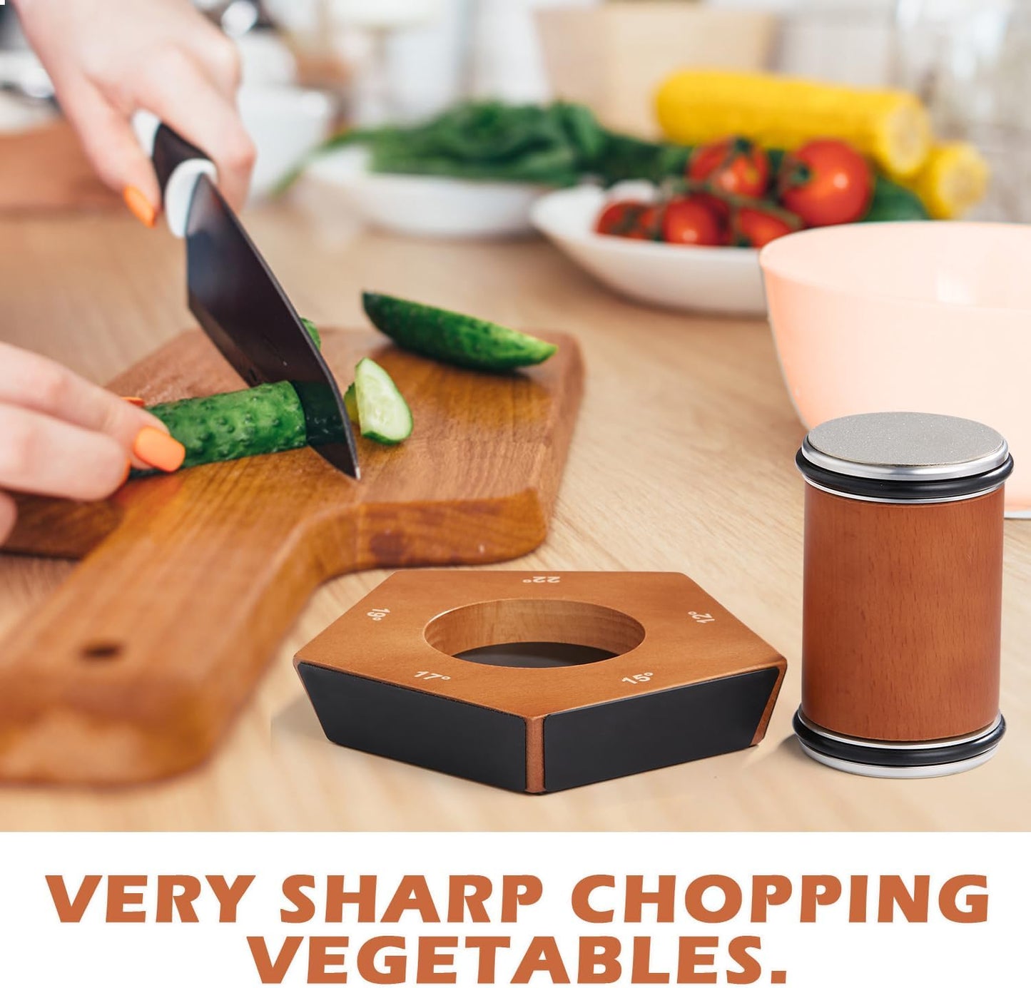 Easy Use Diamond Stone Knife Sharpener
