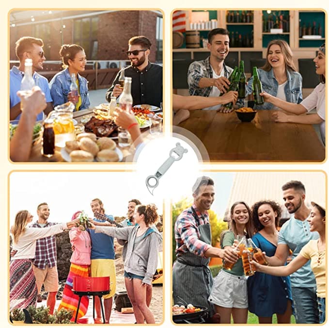 Portable 4-in-1 Multi Tool Bottle Opener - Halri