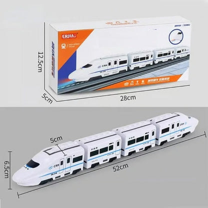 Circuit de train électrique amusant pour enfants avec lumières et sons