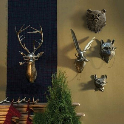 Rustic Antler Deer Wall Decor