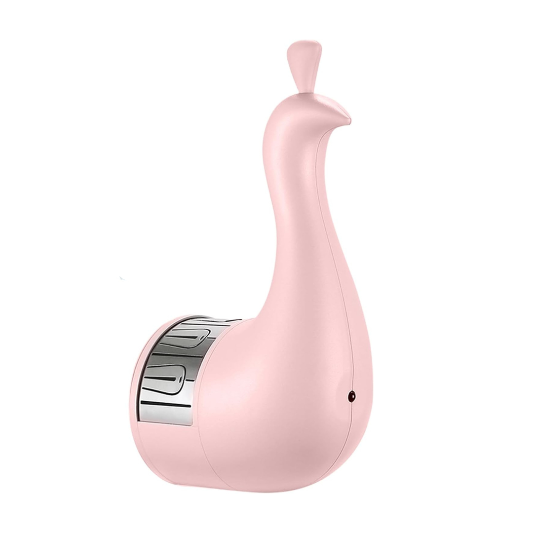 Lampe de table Paon colorée