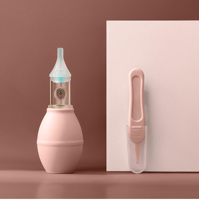 Aspirateur nasal pour bébé - Nettoyeur de nez en silicone souple