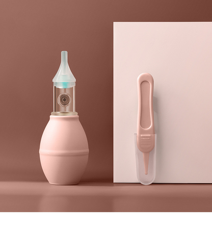Aspirateur nasal pour bébé - Nettoyeur de nez en silicone souple