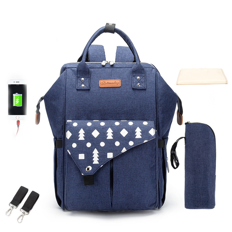 Sac à langer pratique avec chargeur USB