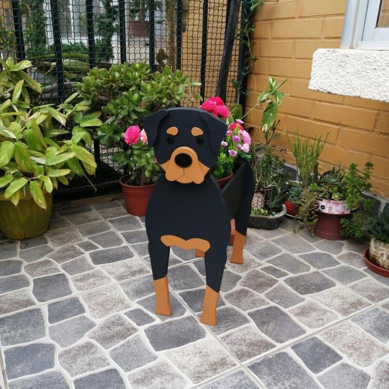 Pot de fleurs coloré en forme d'animaux