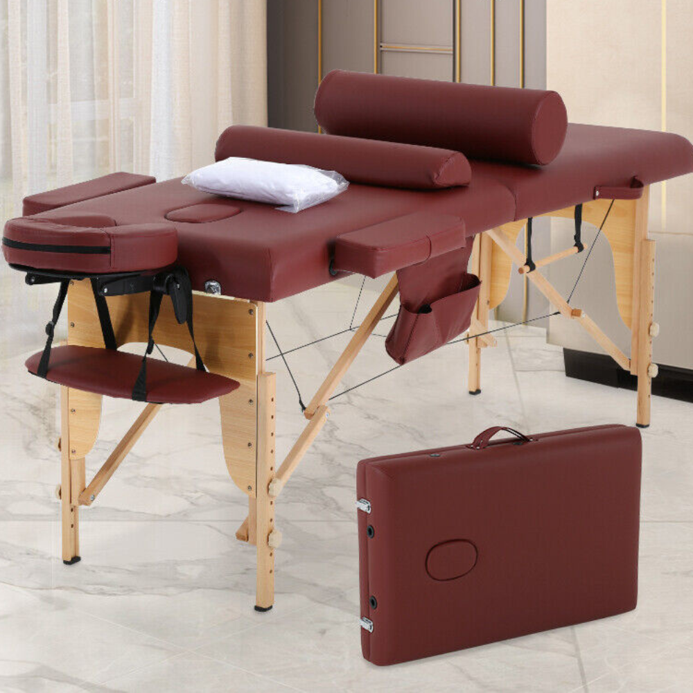 Sturdy Portable Massage Table Bed Set - Halri