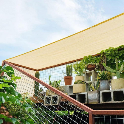 Breathable Garden Sun Shade Sail Canopy