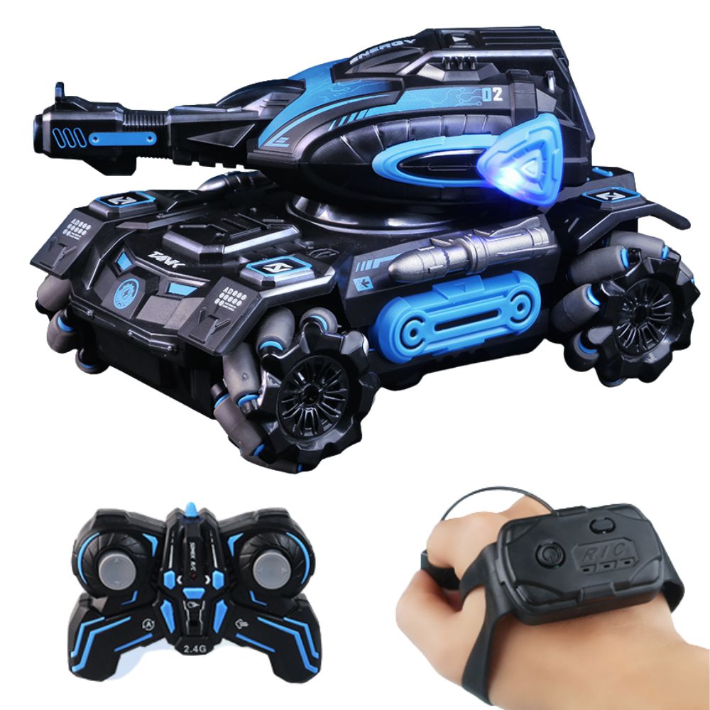 Fun RC Stunt Vehicle Toy with Water Blaster - Halri