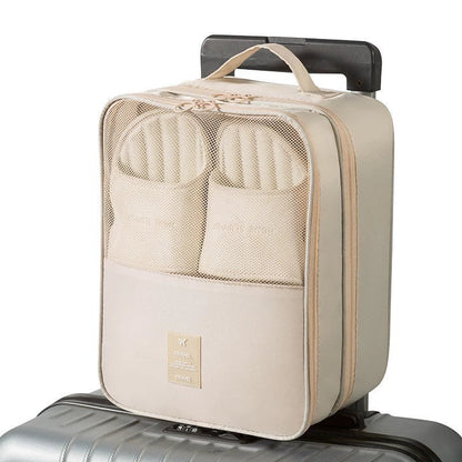 Étagère à chaussures organisée