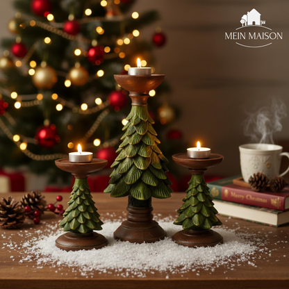 Lampe de sapin de Noël traditionnelle et chaleureuse