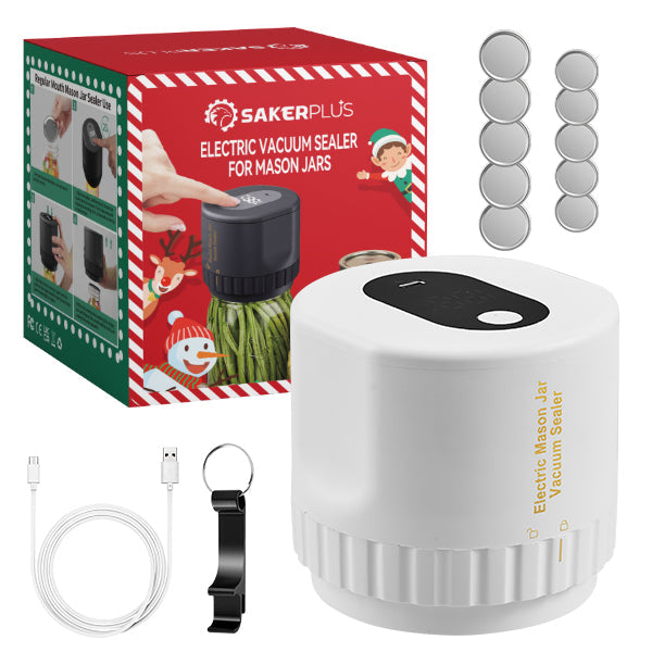 Appareil automatique de mise sous vide pour bocaux Mason