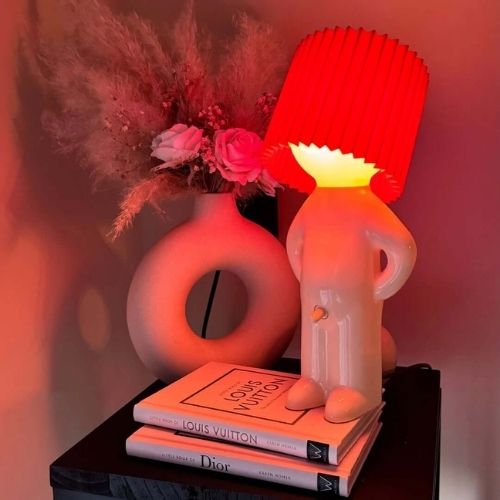 Lampe de table LED lumineuse pour la décoration intérieure