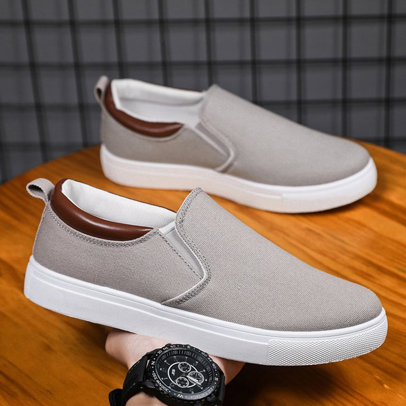 Chaussures décontractées en toile pour hommes