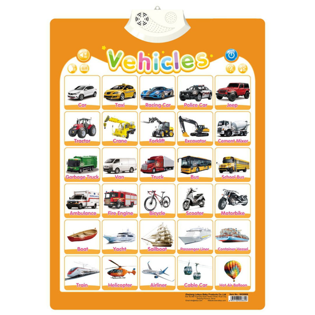 Tableau audio interactif amusant pour enfants