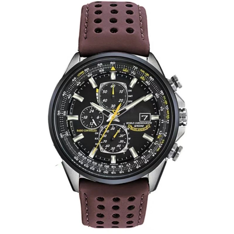 Montre homme à quartz précise - Montre étanche en acier inoxydable