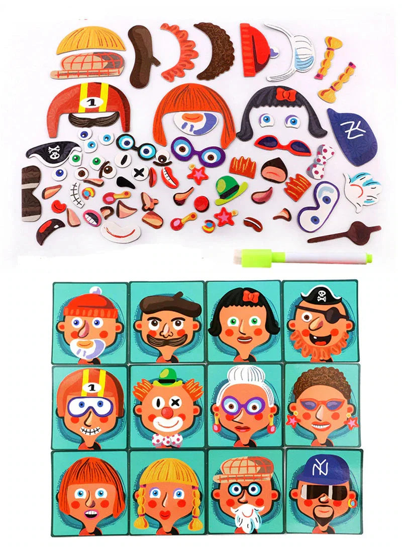 Ensemble de puzzle 3D amusant