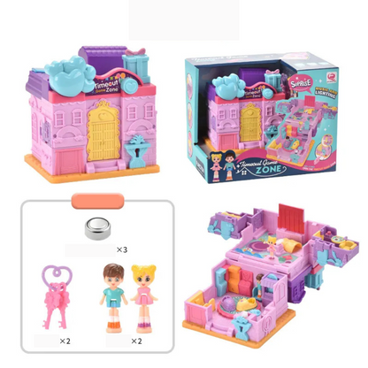 Maisonnette colorée pour enfants avec lumières et sons 