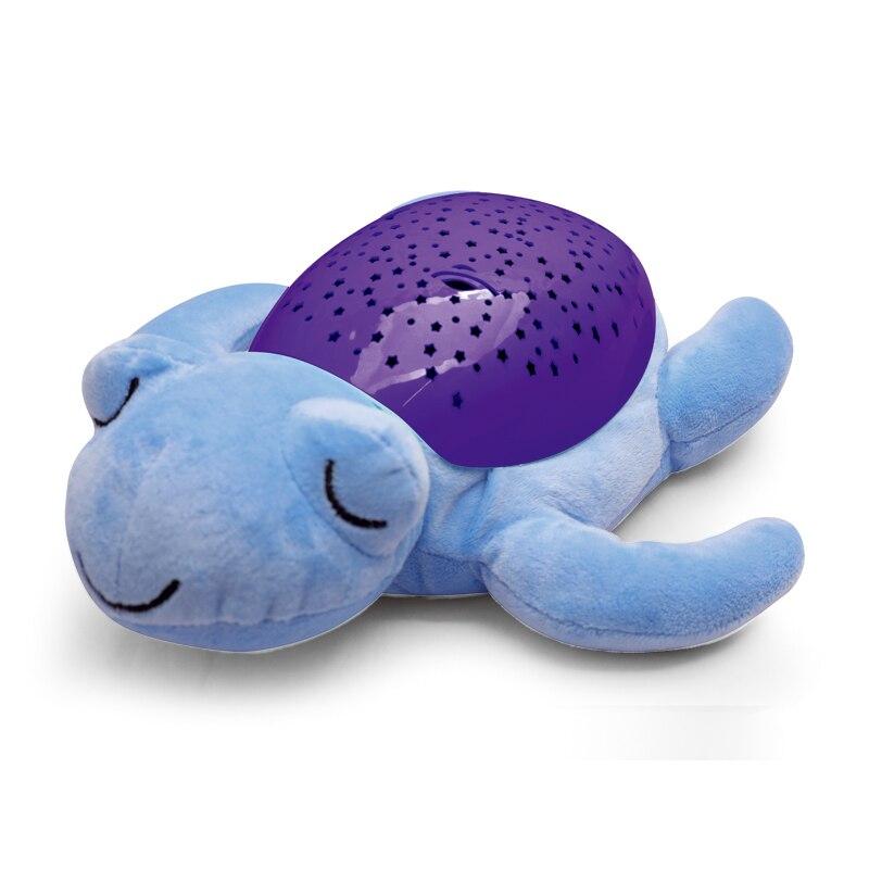 Soft Baby Night Light Plush Toy with Music and Stars