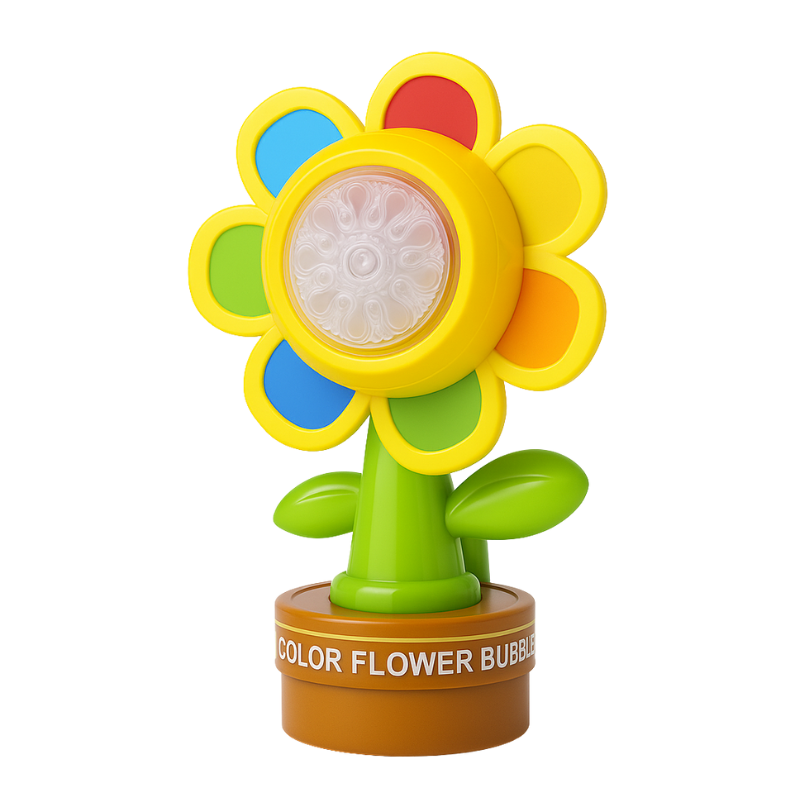 Pince à cheveux florale colorée