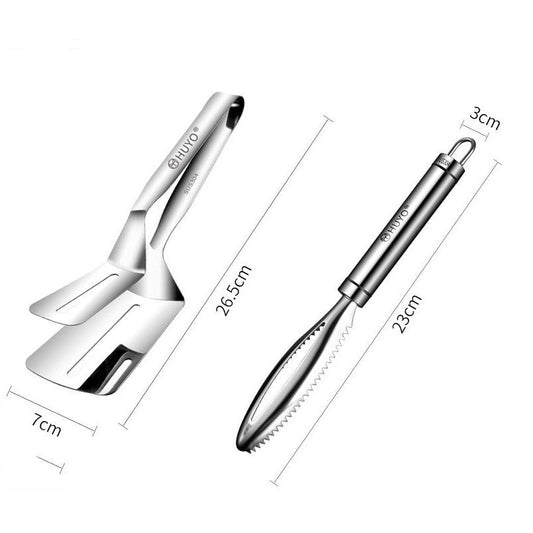 Premium Stainless Steel Spatula Tong for Cooking - Halri