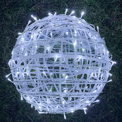 Lampe de jardin suspendue solaire à LED multicolore 