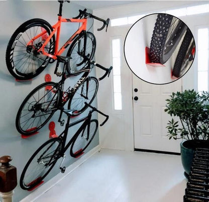Strong Wall Mounted Bike Storage Rack