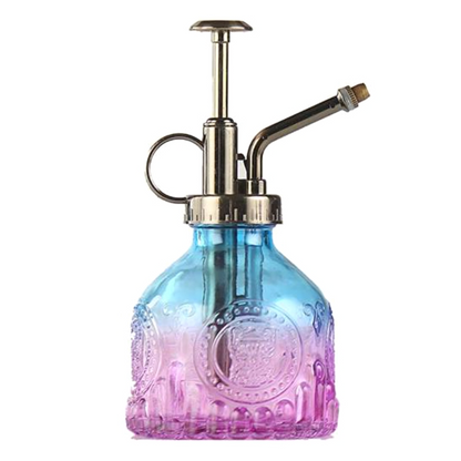 Flacon vaporisateur en verre style rétro