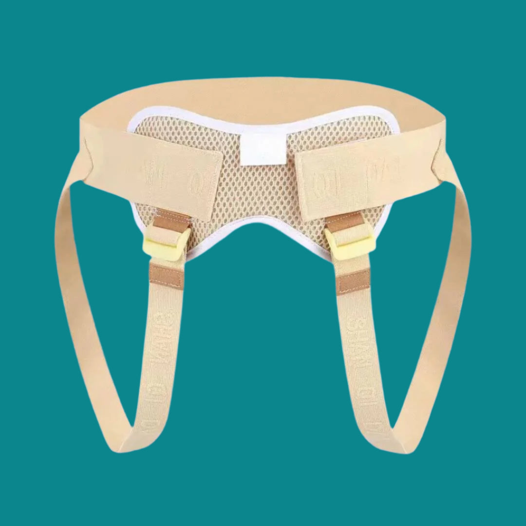 Ceinture de soutien herniaire pour homme, orthèse de confort ajustable