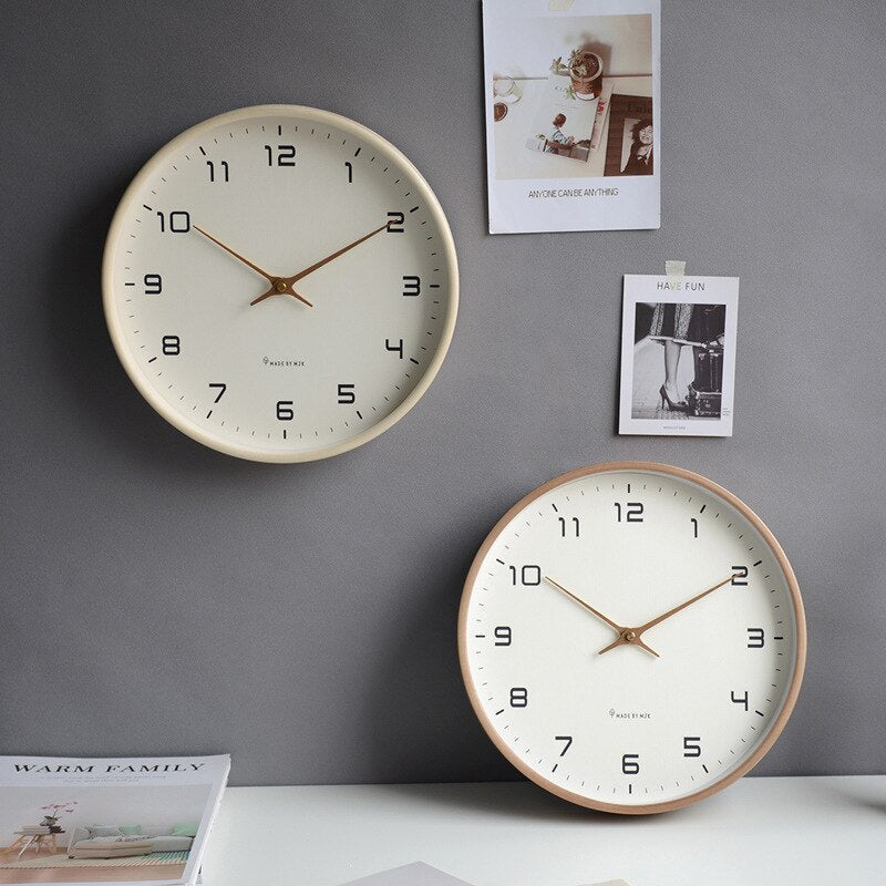 Natural Wood Wall Clock - Halri