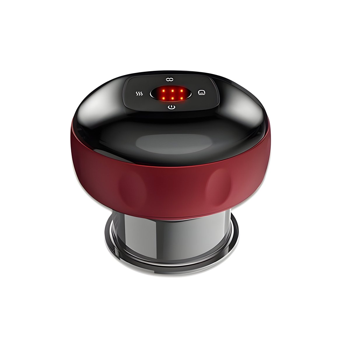 Ventouse de massage relaxante avec luminothérapie rouge