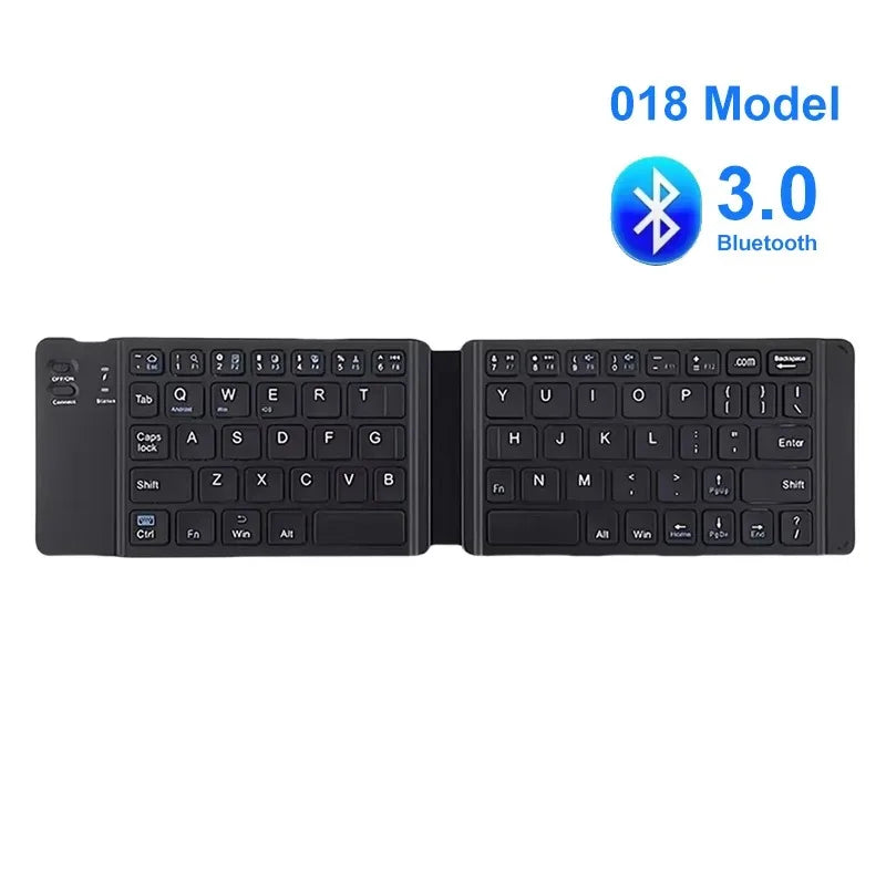 Clavier Bluetooth sans fil compact et pliable