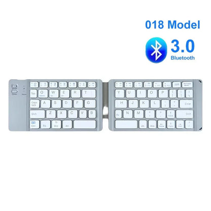 Clavier Bluetooth sans fil compact et pliable