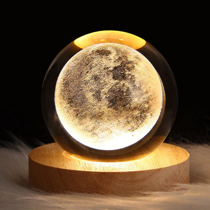 Lampe de table en cristal luxueux 