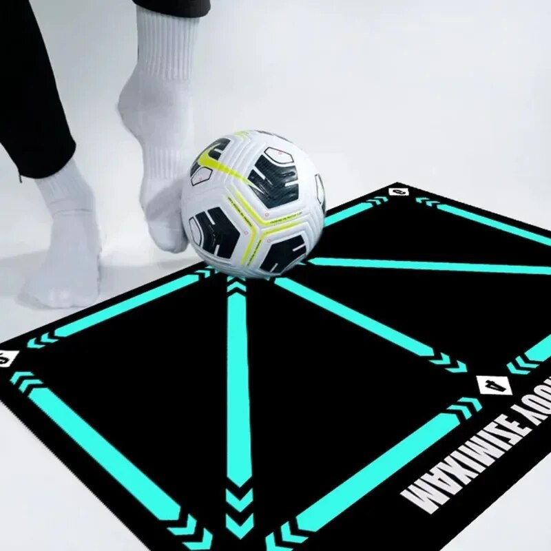 Fun Kids Soccer Training Mat with Video Lessons - Halri