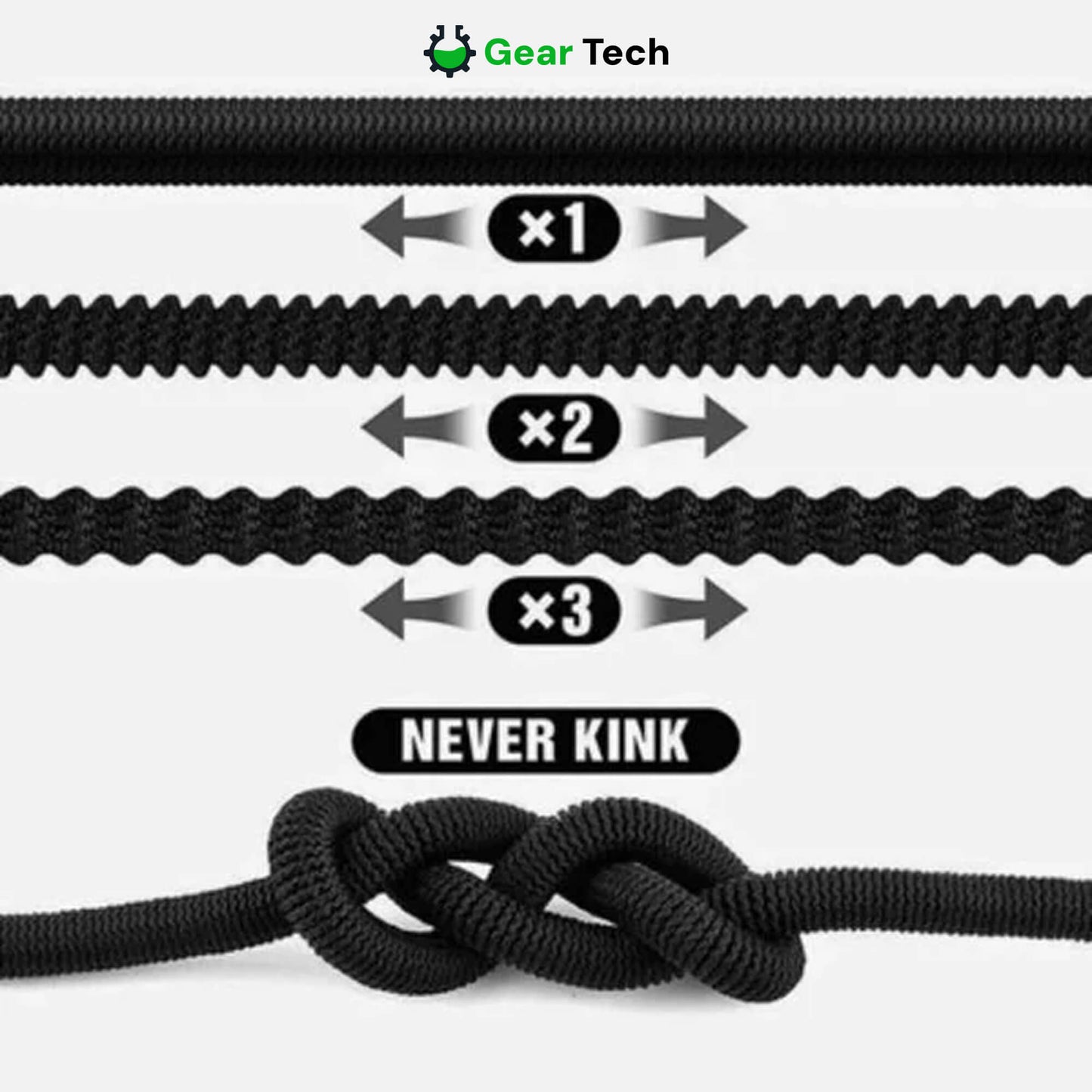 Flexible Water Hose with 8 Spray Settings