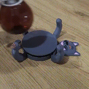 Cat Shaped Protective Coasters - Halri