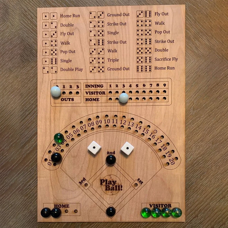 Fun Baseball Strategy Board Game - Halri