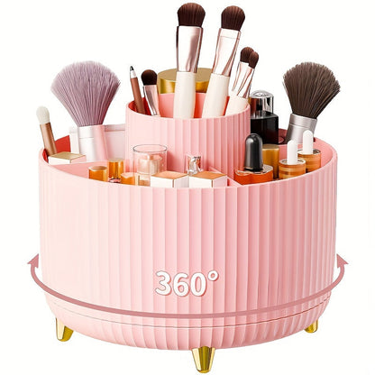 Rotating 5 Tier Cosmetic Storage Holder