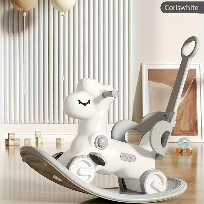 Vélo d'équilibre cheval à bascule 2 en 1 pour bébé - Un vélo amusant et sûr