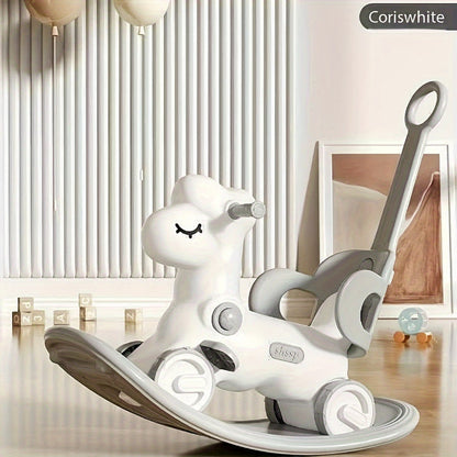 Vélo d'équilibre cheval à bascule 2 en 1 pour bébé - Un vélo amusant et sûr