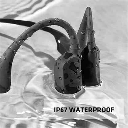 Waterproof Bluetooth Bone Conduction Sport Headphones
