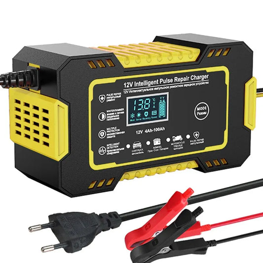 Advanced 12V Car Battery Charger with Fast Charging - Halri