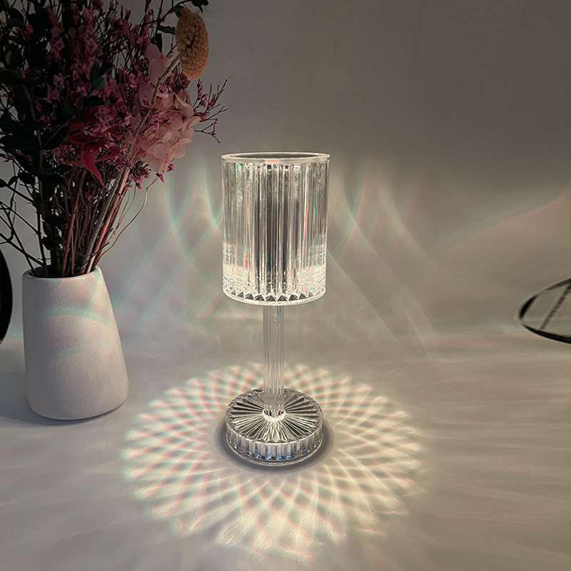 Lampe de chevet romantique avec veilleuse chaleureuse