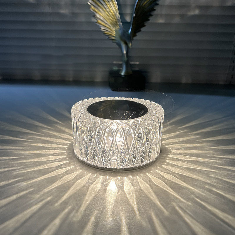 Lampe de chevet romantique avec veilleuse chaleureuse