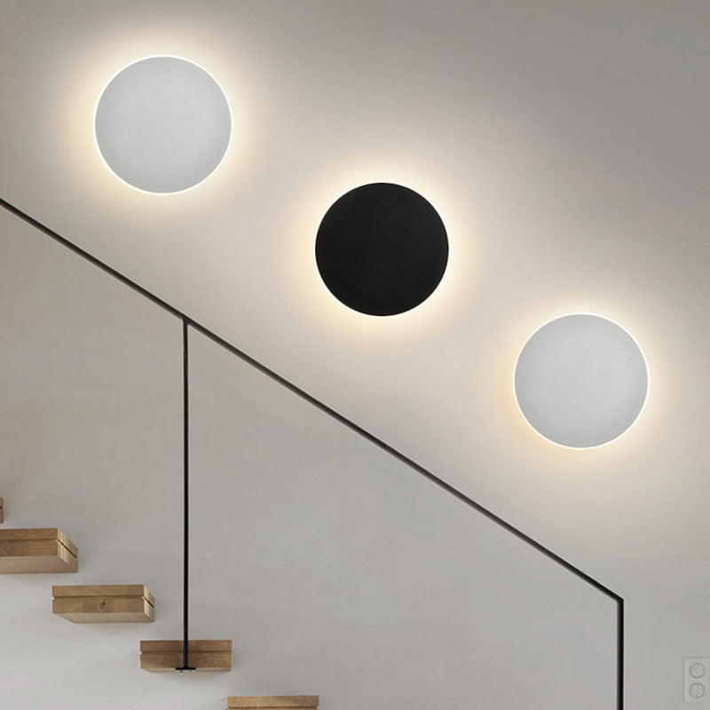 Round LED Wall Light for Bedroom and Staircase - Halri