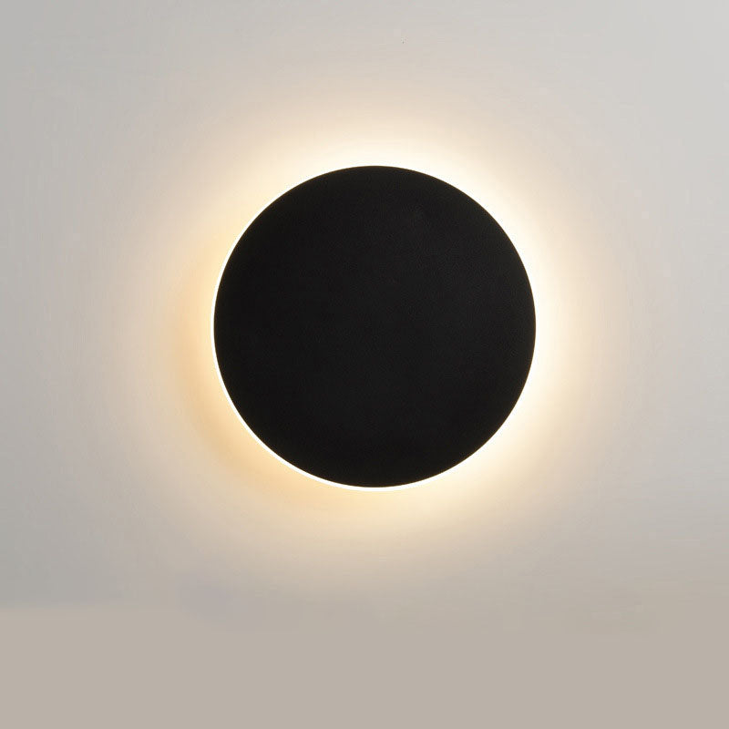 Applique murale LED ronde pour chambre et escalier