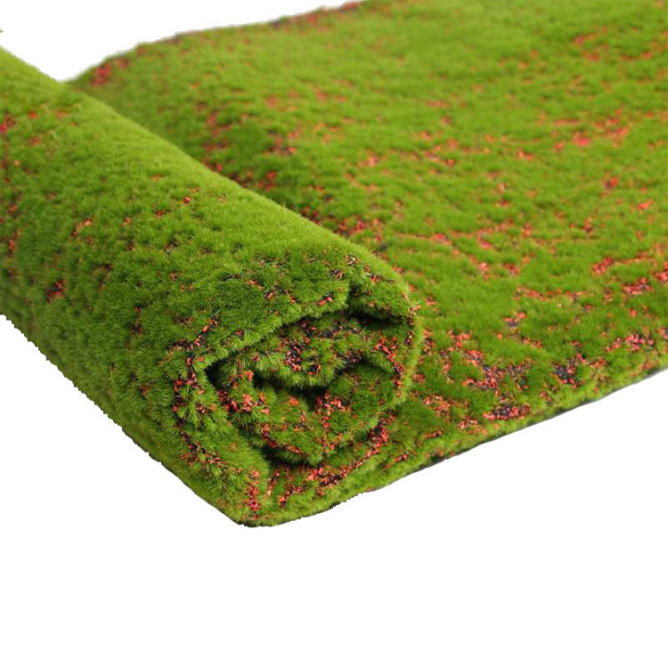 Tapis mural réaliste en faux gazon