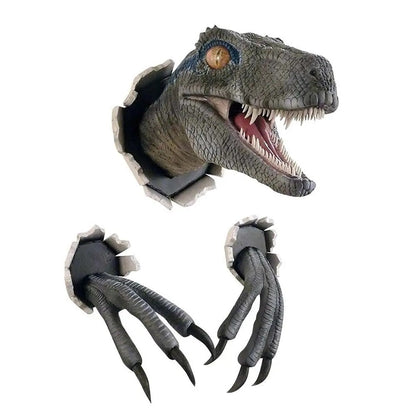 Decorative Prehistoric Dino Wall Art Statue