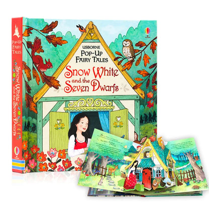 Livre d'histoires 3D pop-up amusant
